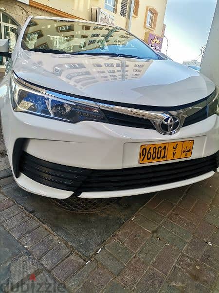 Toyota Corolla 2019 first owner omani car  cash or installment 7