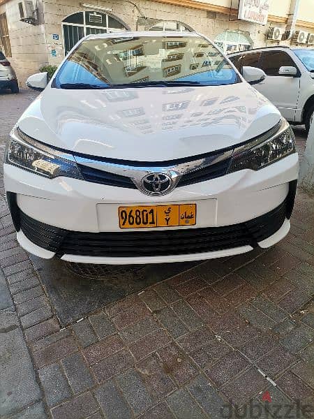 Toyota Corolla 2019 first owner omani car  cash or installment 8