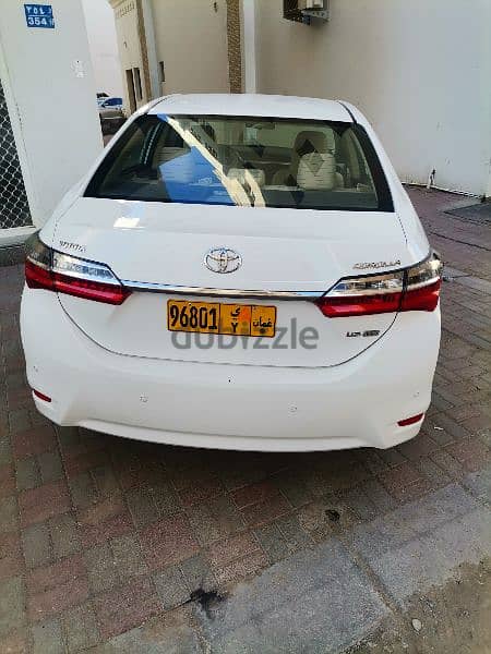 Toyota Corolla 2019 first owner omani car  cash or installment 10