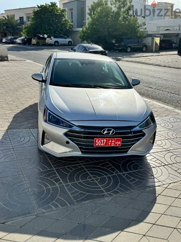 Hyundai Elantra 2020 model for Rent هايونداي النترا للايجار 5