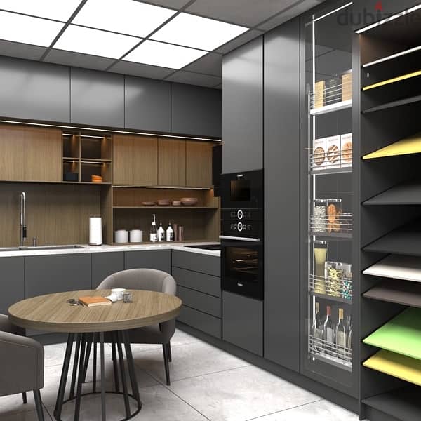 Modern kitchen works,interior works with free 3d design contact 9