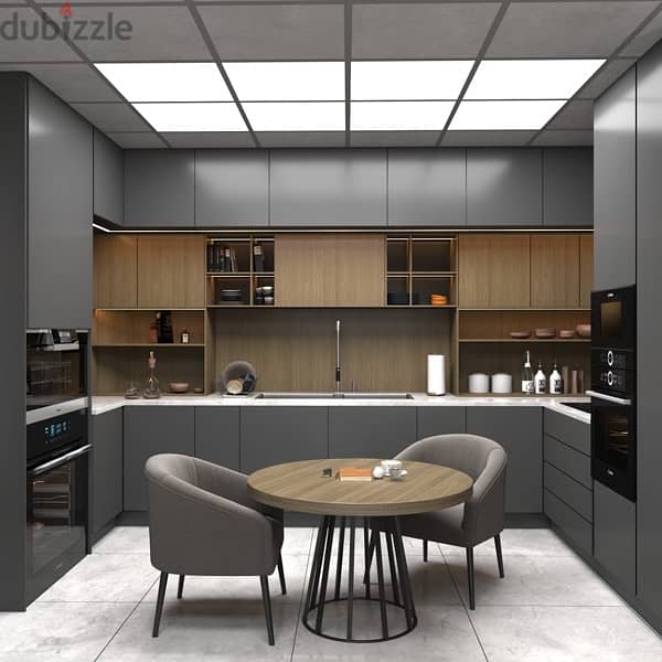 Modern kitchen works,interior works with free 3d design contact 10