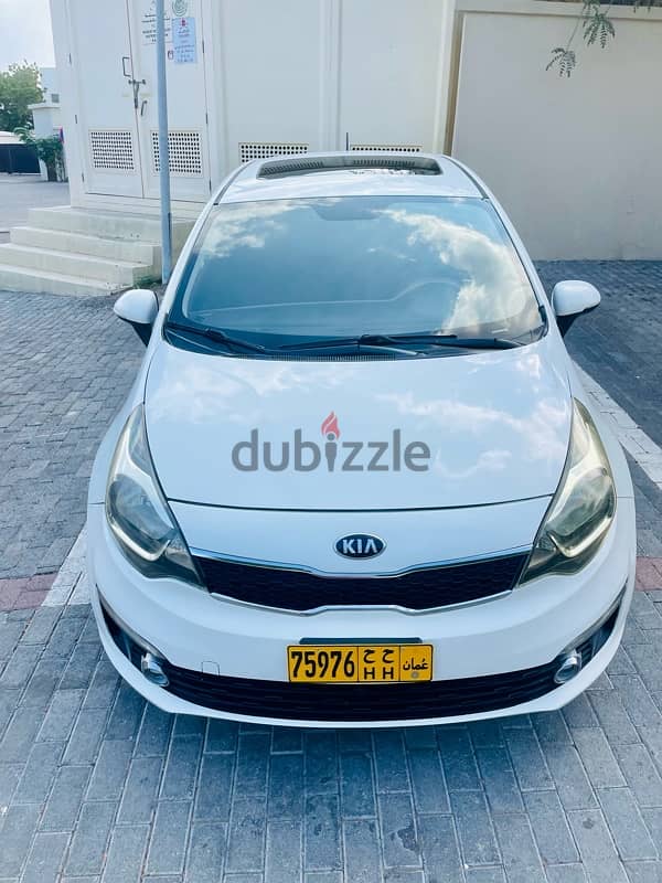 Kia Rio 2016 model no 1 option oman car for sell 4