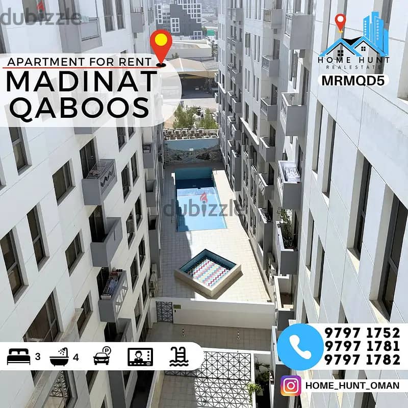 MADINAT QABOOS | 3BHK DUPLEX APARTMENT FOR RENT 0