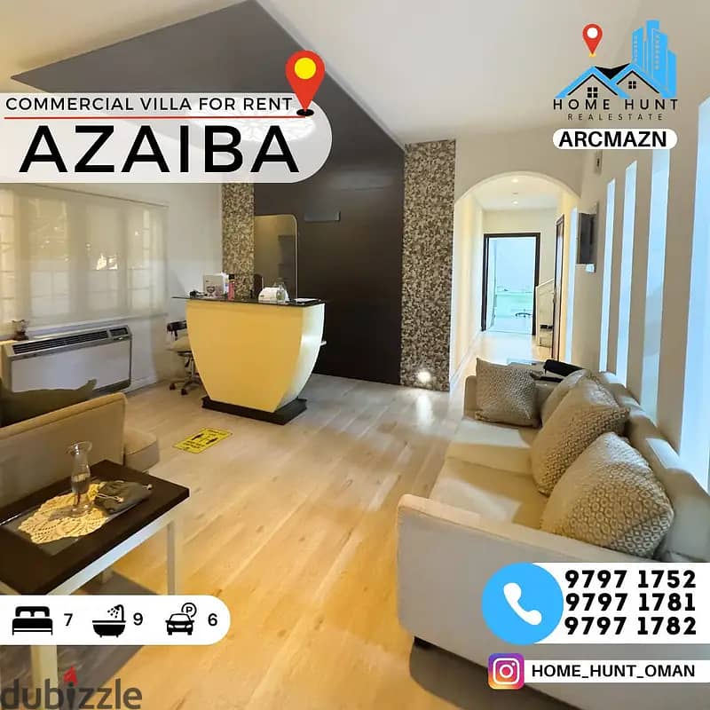 AL AZAIBA | 18 NOV STREET - FULLY EQUIPPED SPA FOR RENT 0