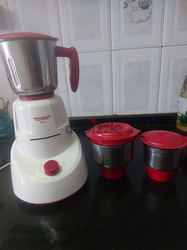 maharaja brand  mixer grinder stillness still 3 jaar perfect condition 2