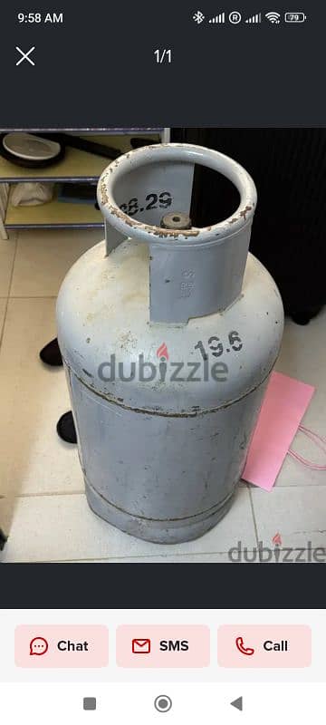 gas cylinder  double gas burner available