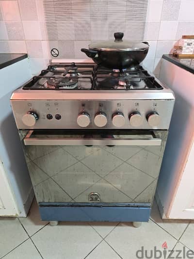 4 burners cooking range