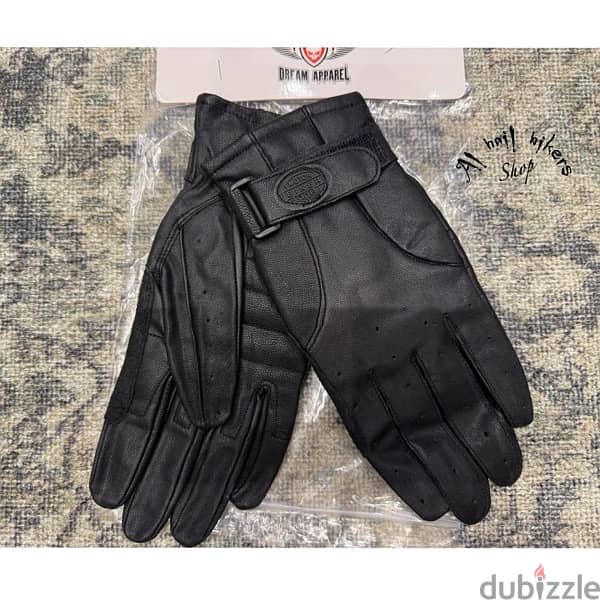 Men’s  Gloves - Genuine black leather 10