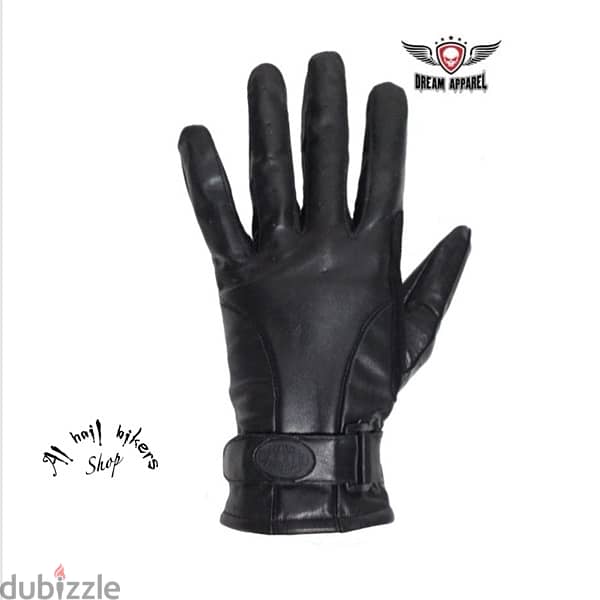 Men’s  Gloves - Genuine black leather 11