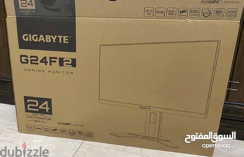 GIGABYTE 24" 165HZ IPS FHD G24F2 MONITOR 2