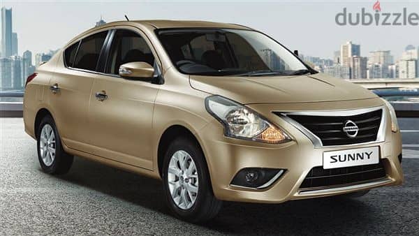 Nissan Sunny for Monthly Rent للإيجار الشهرى والسنوى 1