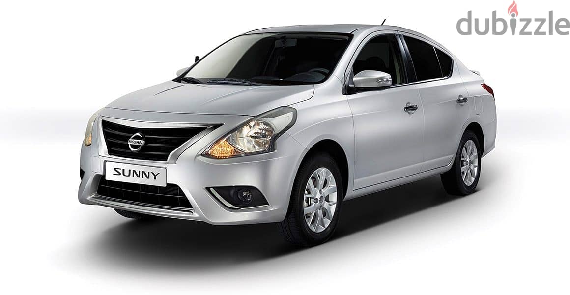 Nissan Sunny for Monthly Rent للإيجار الشهرى والسنوى 2