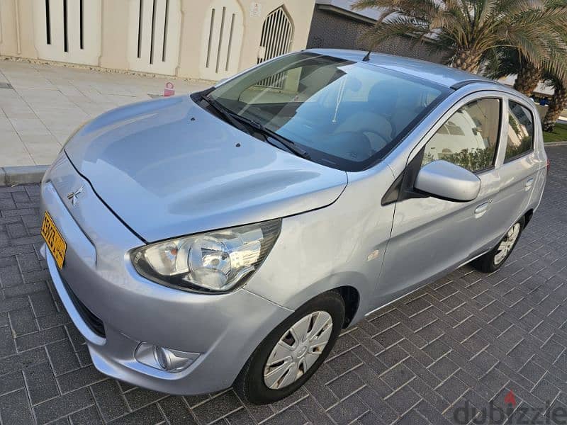 Mitsubishi mirage 2014 klm 180 new mulkia 5