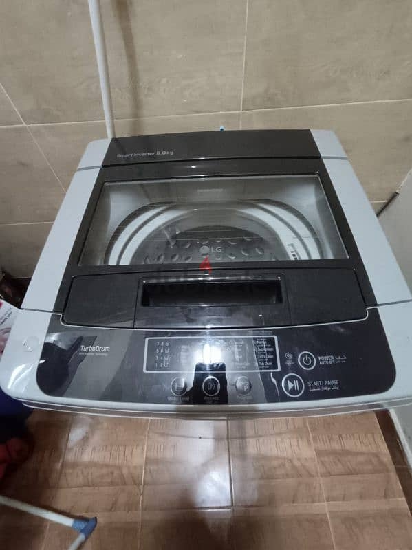 LG 9KG TOPLOADING WASHIGN MACHINE 0