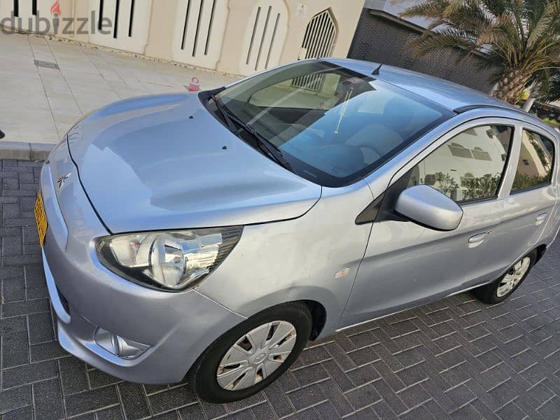 Mitsubishi mirage 2014  new mulkia  klm 180 1