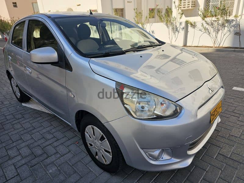 Mitsubishi mirage 2014  new mulkia  klm 180 6