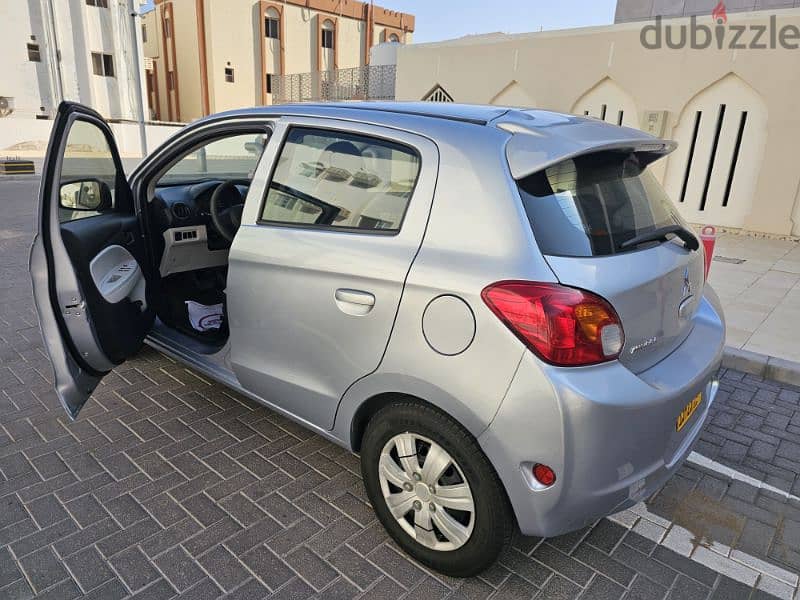 Mitsubishi mirage 2014  new mulkia  klm 180 7