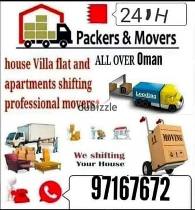 Best Movers Oman House shifting office Villa store all