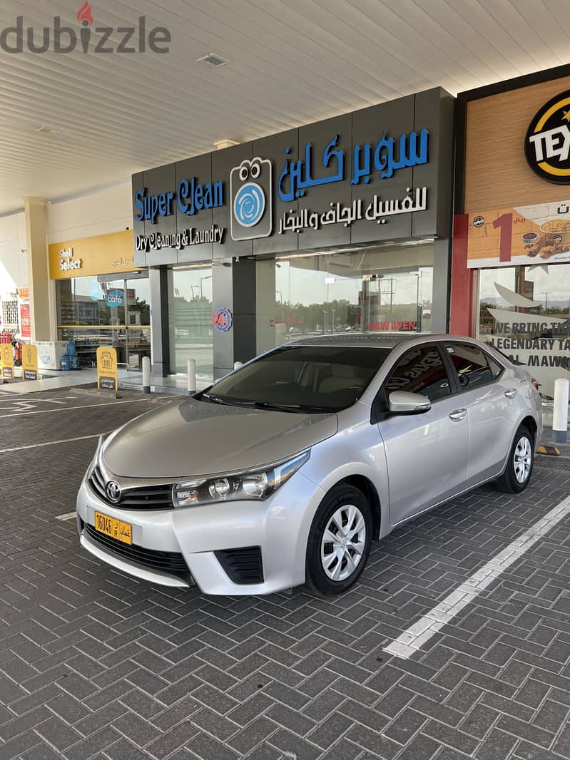 Toyota Corolla 2015 XLi OMAN CAR 0