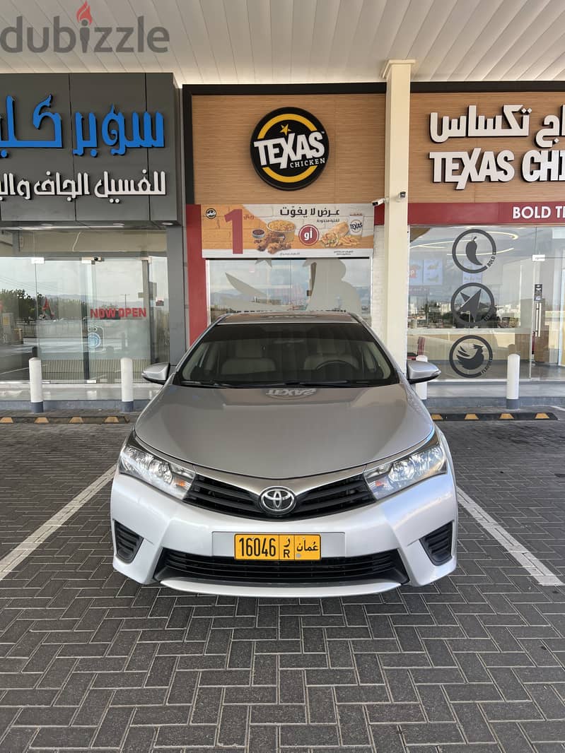 Toyota Corolla 2015 XLi OMAN CAR 1