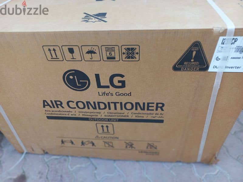 indoor 2 ton outdoor unit 1.5 ton LG inverter 1