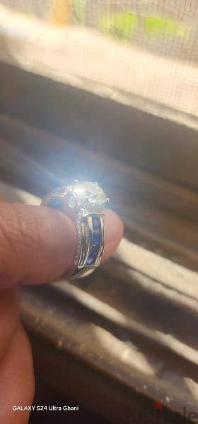 mosanite diamond rings with certificate 2