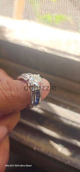 mosanite diamond rings with certificate 9