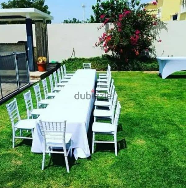 chair and table and air colar for rent 6