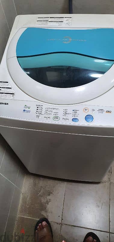 Toshiba washing Machine full automatic 6Kg.