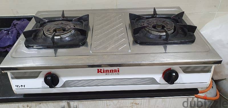 Rinai 2burner gas stove 0