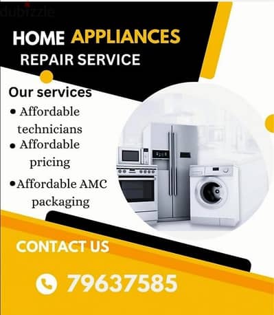 AC FRIDGE FREEZER AUTMATIC WASHING MACHINE RAPIER& SERVICES