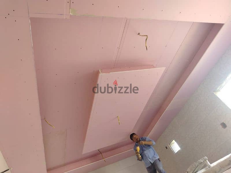 gypsum board Partition And full House paint and maintenance work 0