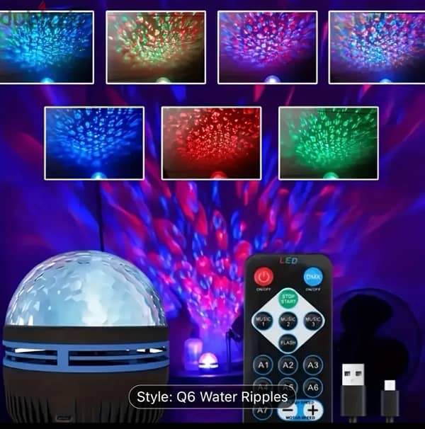 LED starry projection light 2