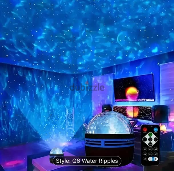 LED starry projection light 4