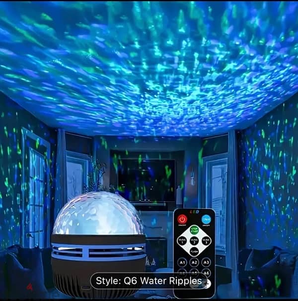 LED starry projection light 5