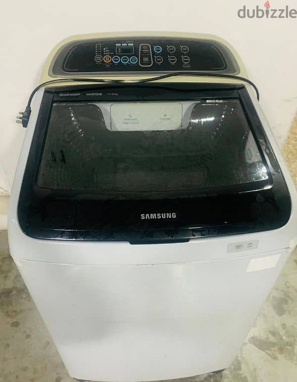 samsung washing machine 11 kg good condition 0