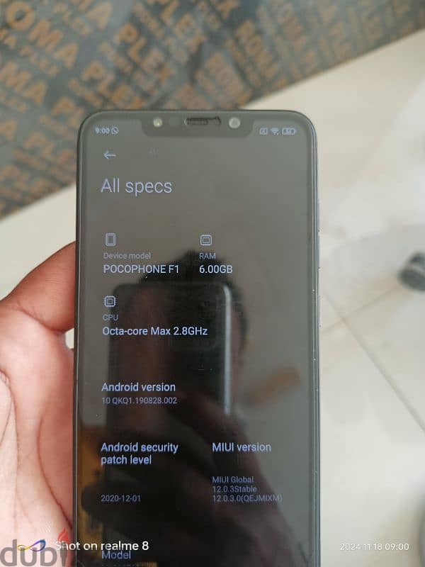 Xiaomi poco F1  6/128 gb 3