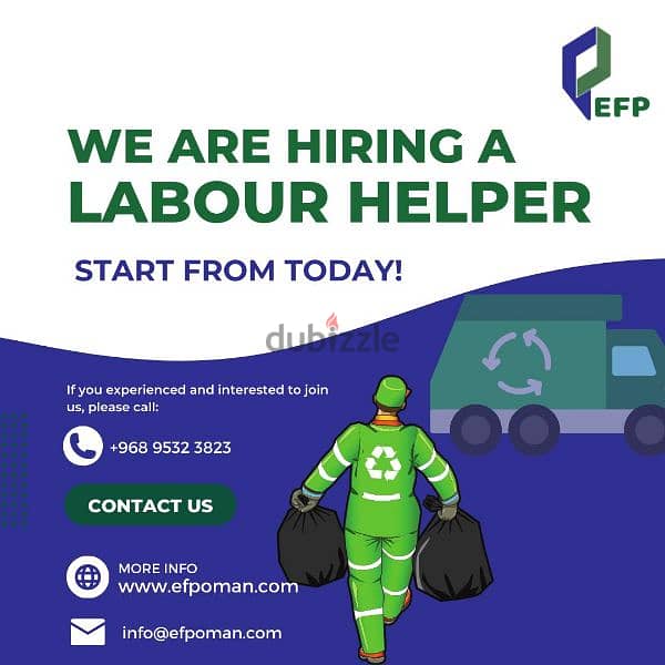 6 helpers needed immediate start 0