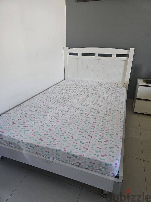 Urgent Sale Single. Bed, Big Cupboard, Bed Set 0