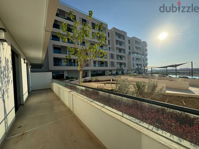 2 BR Nice Fully Furnished Apartment with Partial Seaview in Al Mouj 2