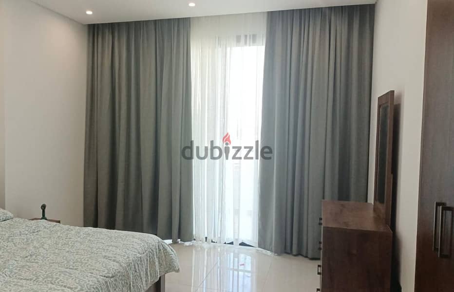 2 BR Nice Fully Furnished Apartment with Partial Seaview in Al Mouj 4