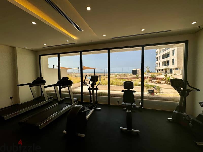 2 BR Nice Fully Furnished Apartment with Partial Seaview in Al Mouj 9