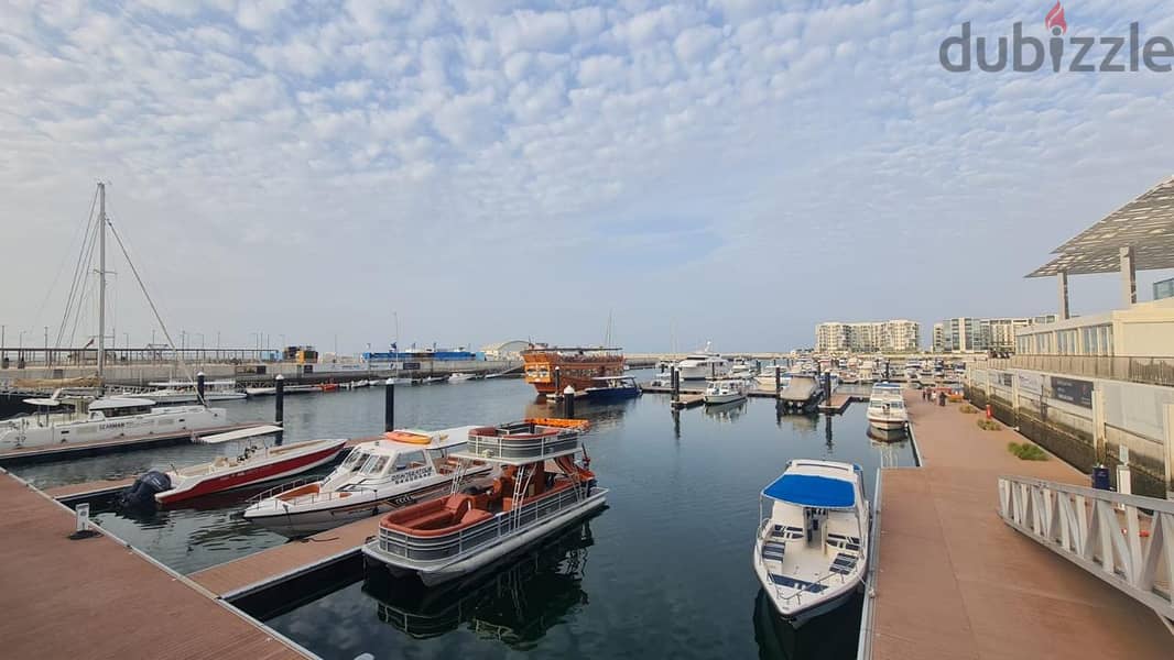 2 BR Nice Fully Furnished Apartment with Partial Seaview in Al Mouj 13