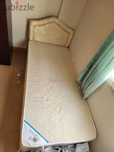 single bed.