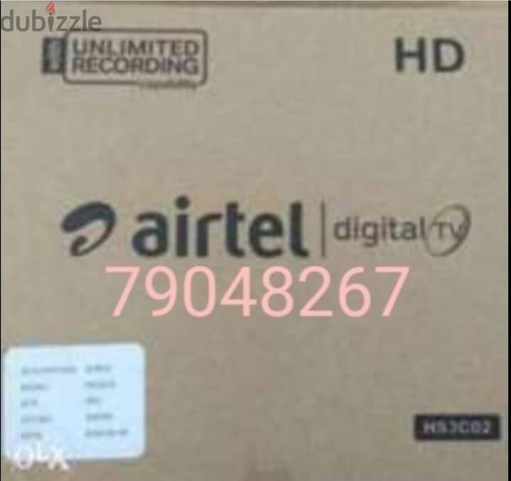 New Airtel Digital HD Receiver with Subscription malyalam Tamil Telugu 0