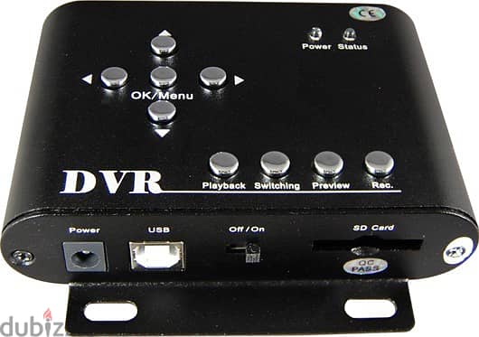 Mini DVR Recorder with two input channel 2