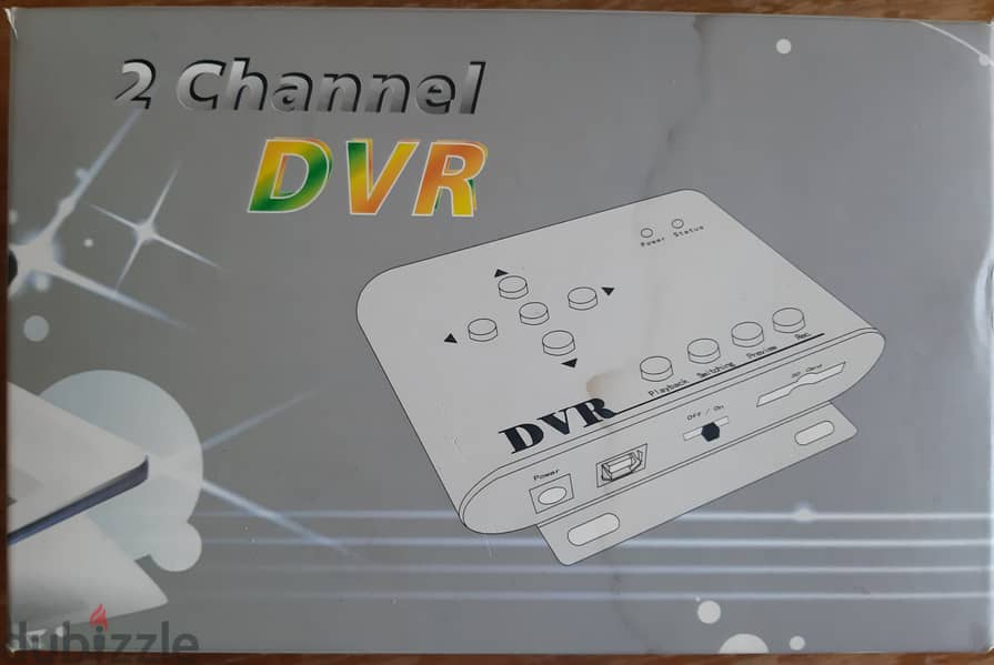 Mini DVR Recorder with two input channel 3