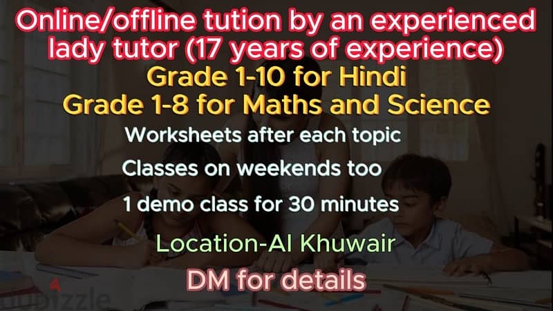 Online classes for Maths,Science and Hindi 0