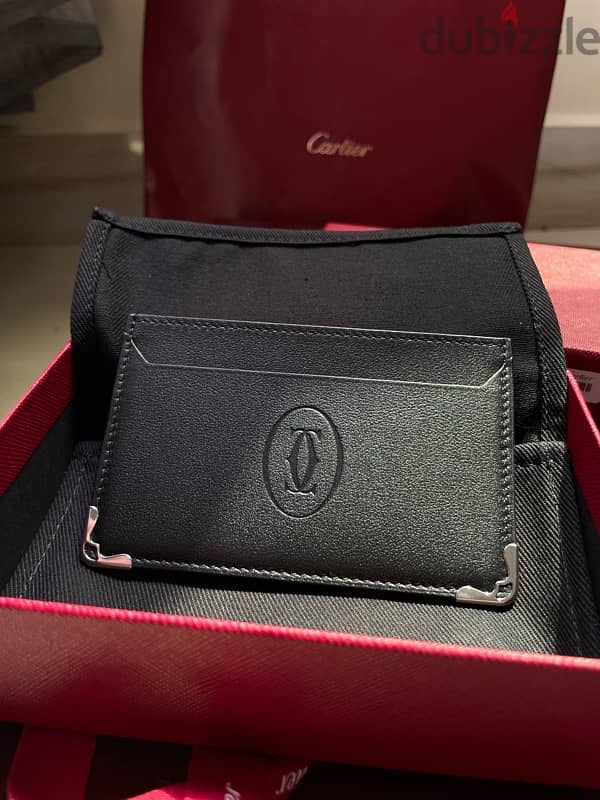 محفظة كارتيير اصلية جديدة للبيع Cartier orignal  card holder for sale 0